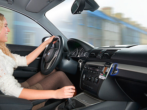 Kit mains libres pour voiture avec bluetooth