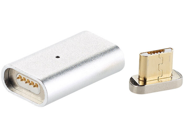 Adaptateur Micro-USB magnétique pour câble de chargement et transfert
