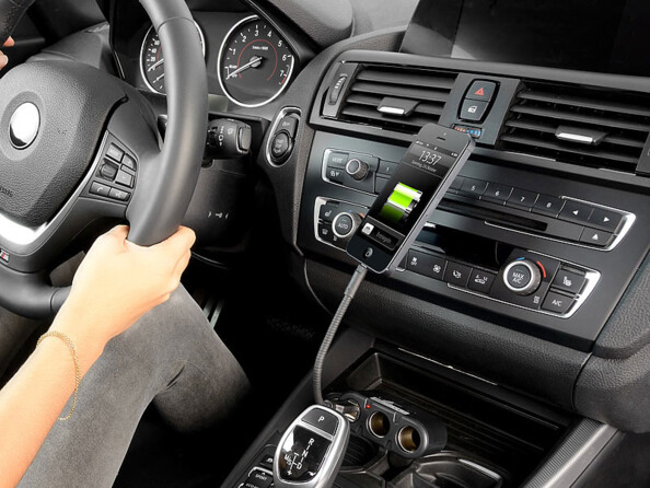 Câble col de cygne pour support et chargement Lightning MFI