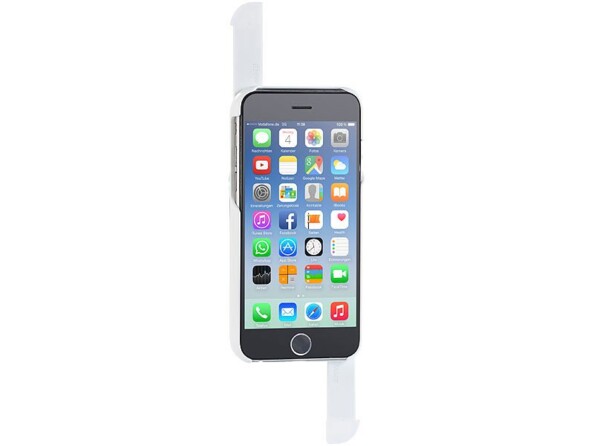 Coque de protection pour iPhone 6 Plus avec amplificateur de signal - Blanc