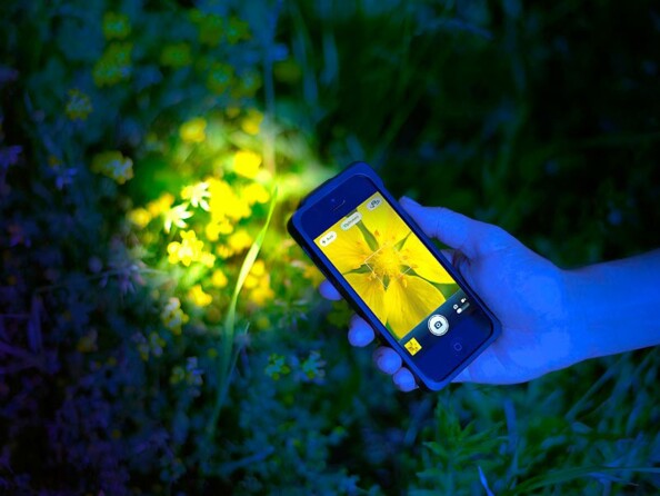 Coque de protection pour iPhone 4/4S avec loupe macro