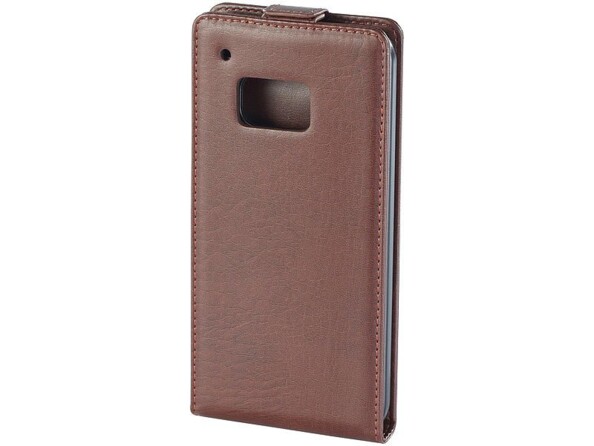 Étui de protection à clapet pour HTC One M9 - Brun