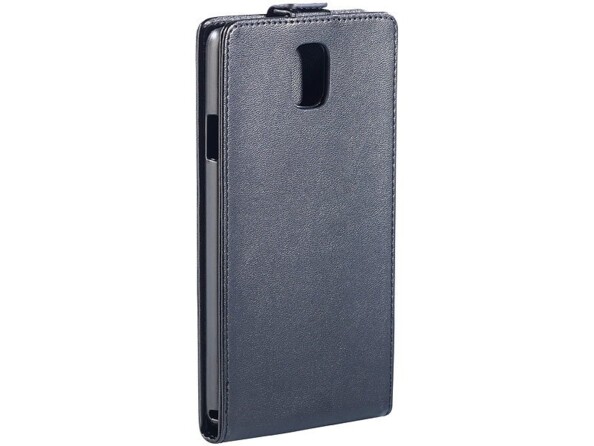 Étui de protection à clapet pour Samsung Galaxy S4 mini - Noir
