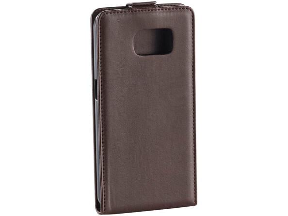 Étui de protection à clapet pour Samsung Galaxy S6 - choco