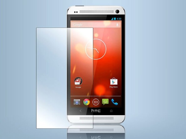 Façade de protection en verre trempé pour HTC One M7