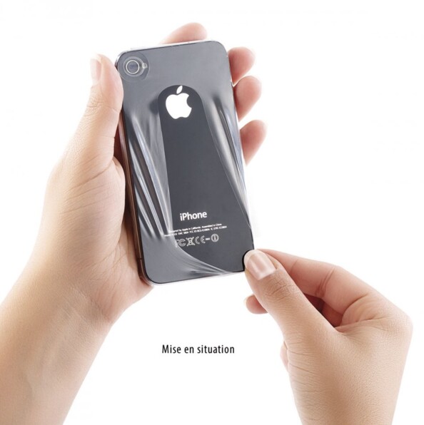 Housse de protection ''Seconde Peau'' pour iPhone 4 / 4S