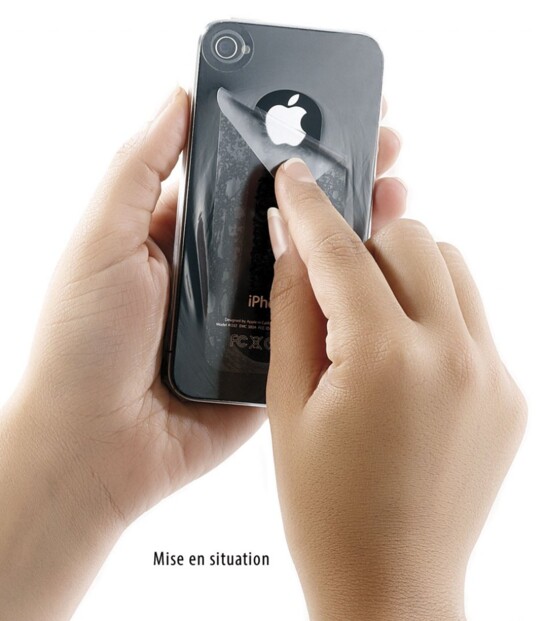 Housse de protection ''Seconde Peau'' pour iPhone 4 / 4S