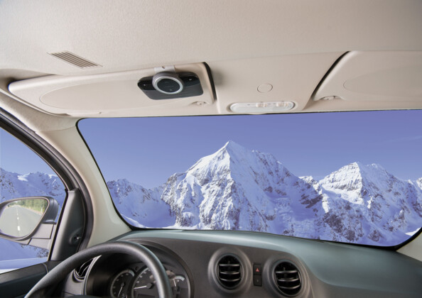 Kit mains libres pour pare-soleil avec bluetooth multipoint BFX-550.st