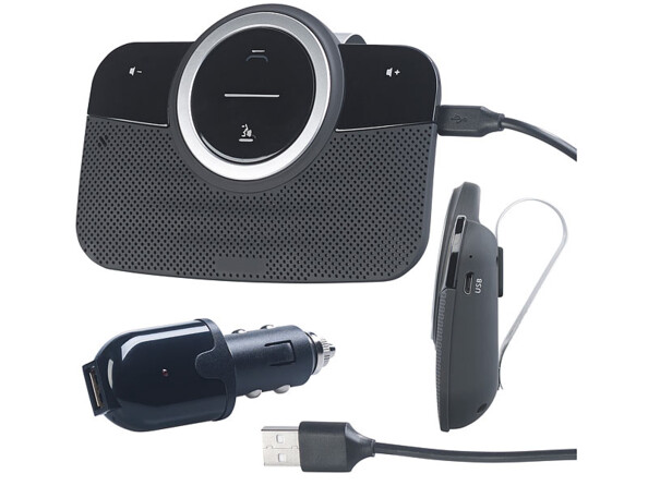 Kit mains libres pour pare-soleil avec bluetooth multipoint BFX-550.st