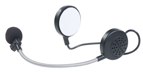Lot de 2 micro-casques intercom stéréo avec bluetooth pour casque de moto