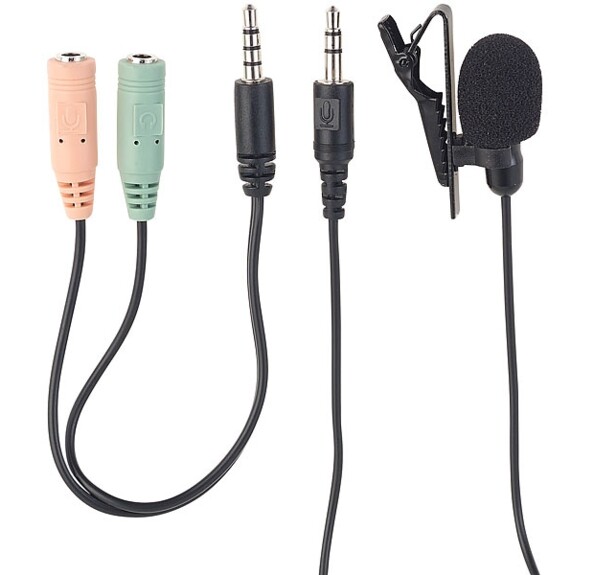 Micro cravate à condensateur MC-100.mini pour smartphone, tablette et ordinateur