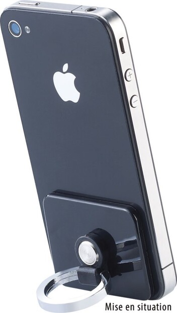 Mini support anneau pour smartphones et tablettes