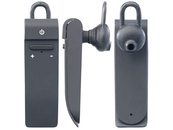 Port de l'oreillette avec la fonction traduction.