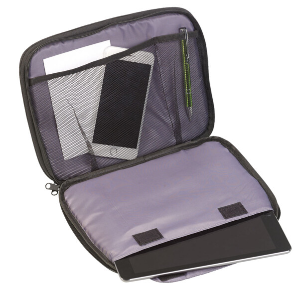 Pochette de transport avec compartiment rembourré pour tablette jusqu'à 9,7"