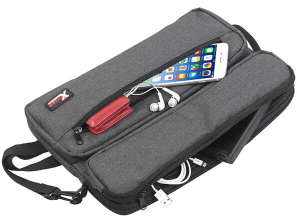 Sac bandoulière rembourré pour ordinateur portable jusqu'à 13"