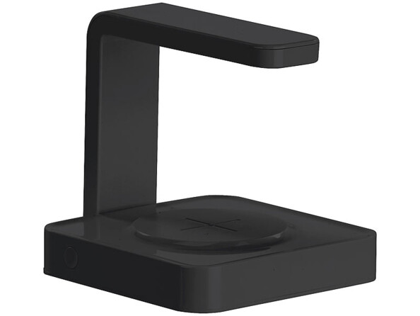 Station de chargement Qi Somikon avec lampe de désinfection UVC.