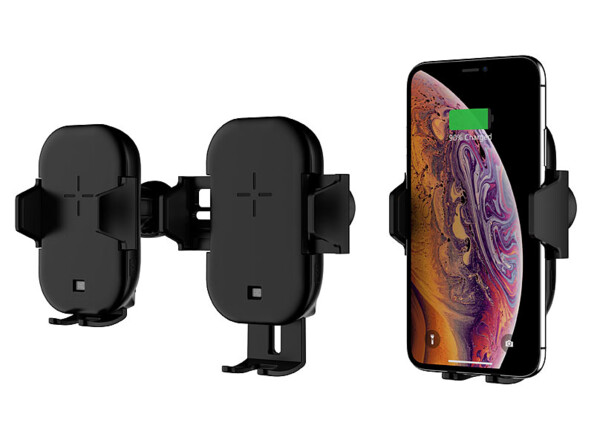 Rechargez votre téléphone par induction avec ce support pour grille d'aération.