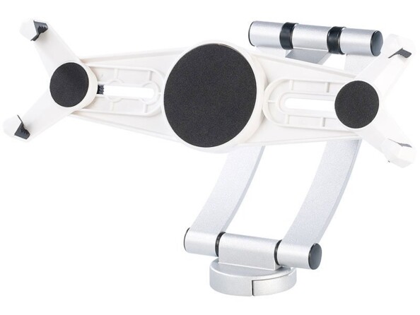 Support mural pivotant avec système de serrage renforcé pour une fixation sûre de la tablette PC