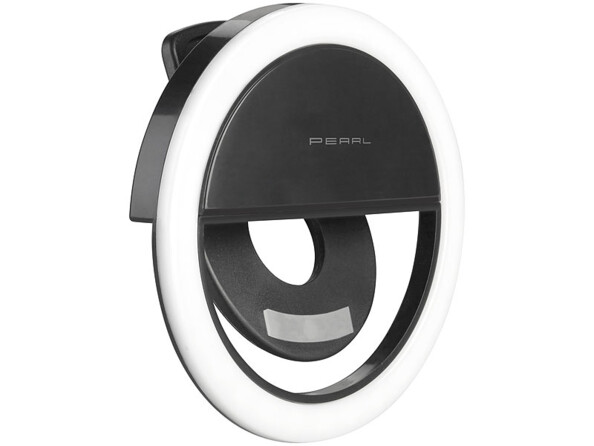 Anneau LED sans fil Ø 8,5 cm pour fixation sur smartphone