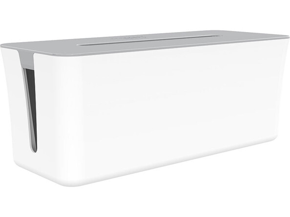 Boîte de rangement pour multiprise vue de côté