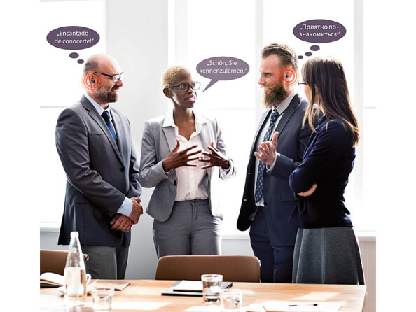 Oreillette intra-auriculaire avec fonction traduction IHS-685.tl