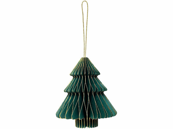 déco pour sapin de Noël 3D en papier