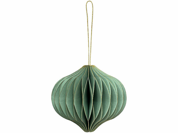 décoration sapin de Noël 3D en papier