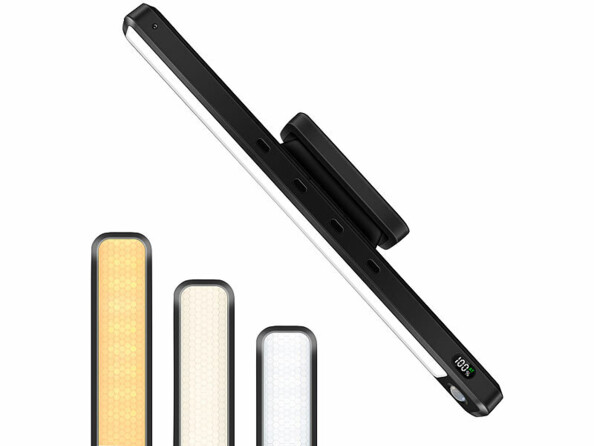 Réglette LED CCT rechargeable télécommandée avec capteur PIR