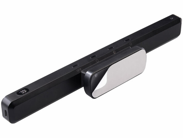 Réglette LED CCT rechargeable télécommandée avec capteur PIR