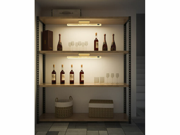 Réglette LED CCT rechargeable télécommandée avec capteur PIR