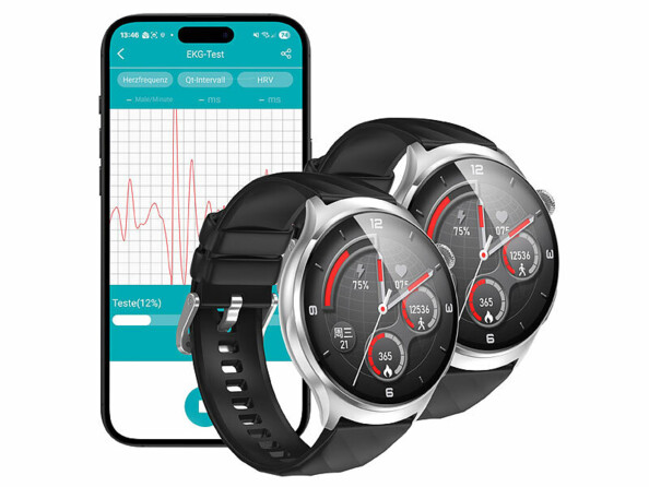 Pack de 2 montres fitness connectées de la marque Newgen Medicals