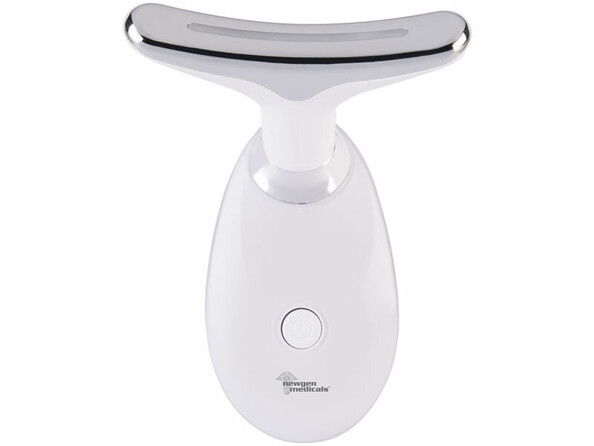 Appareil de massage du visage chauffant EMS vu de face