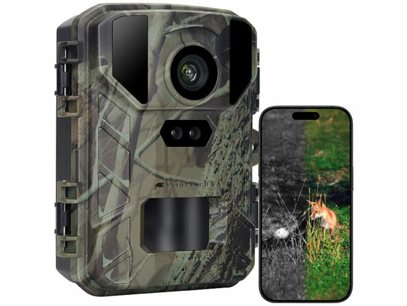 Caméra de chasse 4K WK-665.app avec smartphone et application