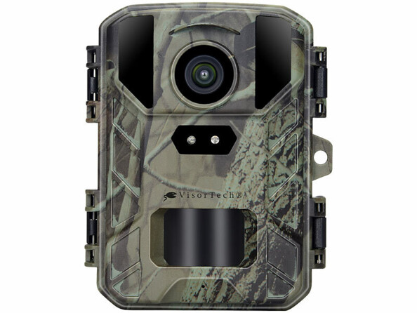 Caméra de chasse 4K WK-665.app avec vision nocturne vue de face