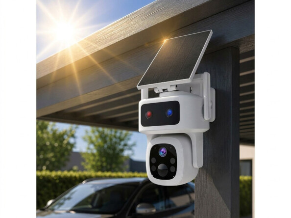 Caméra de surveillance solaire 2K PTZ 4G IPC-925.lte