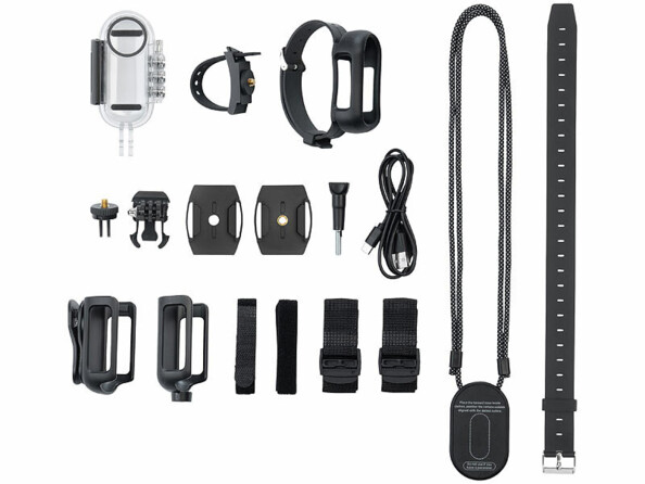 Caméra sport 4K avec boîtier étanche