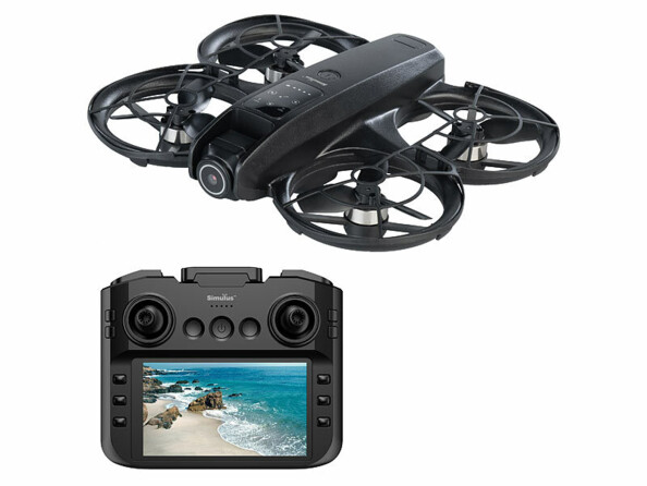 Drone quadricoptère radiocommandé connecté GH-735 avec caméra 2K