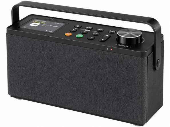 Enceinte TV et radio DAB/FM portable rechargeable avec fonction bluetooth