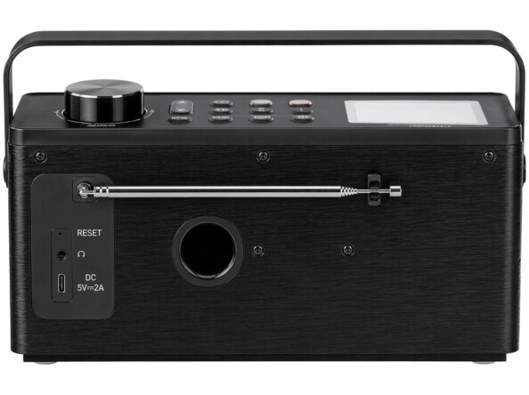 Enceinte TV et radio DAB/FM portable rechargeable avec fonction bluetooth