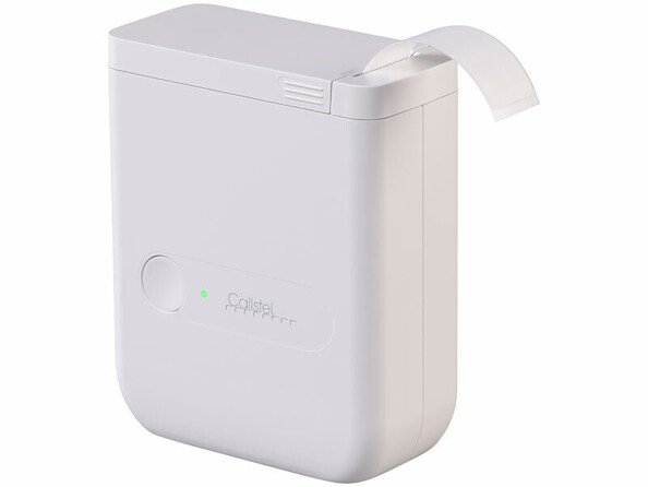 Imprimante thermique mobile connectée ELD-105.app vue de 3/4 face