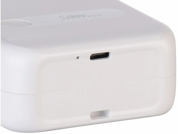Imprimante thermique mobile connectée ELD-105.app vue du dessous