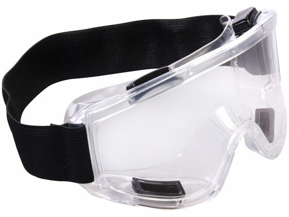 masque de protection occulaire pour bricolage vu de 3/4 face