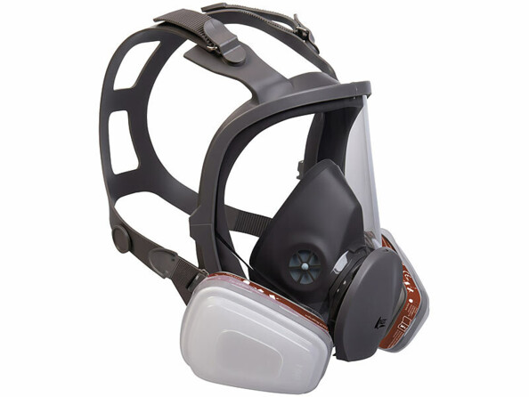 Masque de protection respiratoire intégral réutilisable AS-110 vue de côté