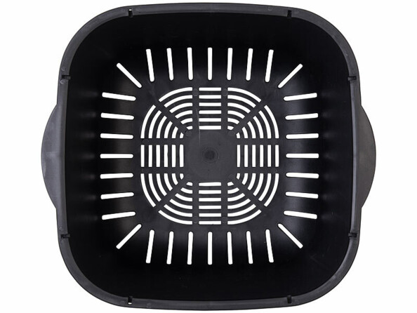 vue du dessus du bac de collecte ajouré