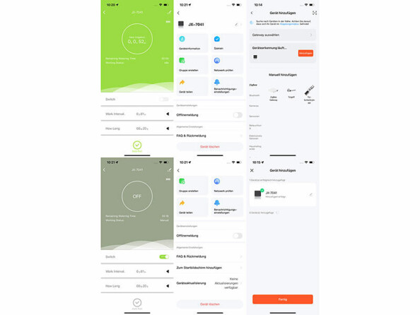 Système d'irrigation solaire autonome connecté BWC-645 pour jusqu’à 10 plantes