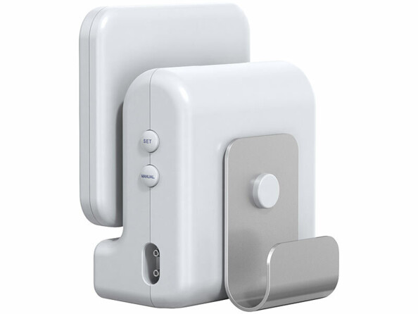 pompe avec panneau solaire BWC-645 vu arrière avec crochet de fixation