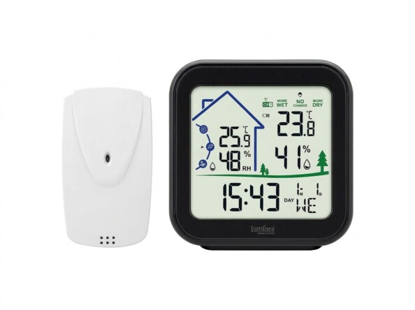 Thermomètre et hygromètre FWS-80 avec capteur extérieur sans fil