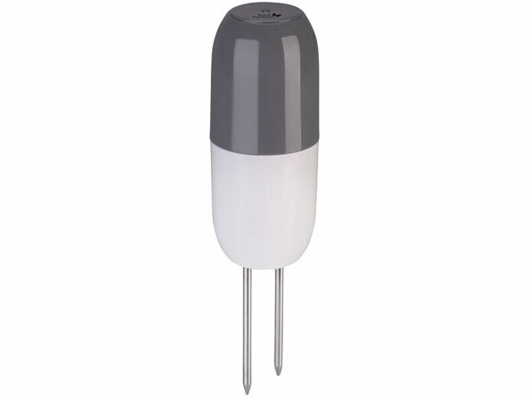 Thermomètre-hygromètre de sol connecté SUN-155 vu de face