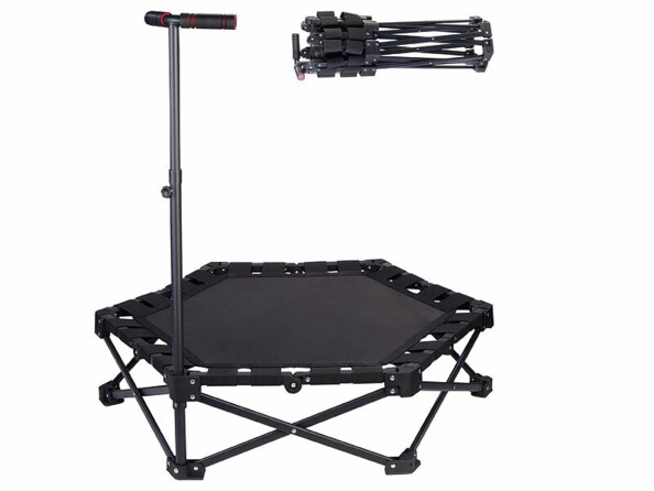 Trampoline de fitness Ø 106 cm pliable