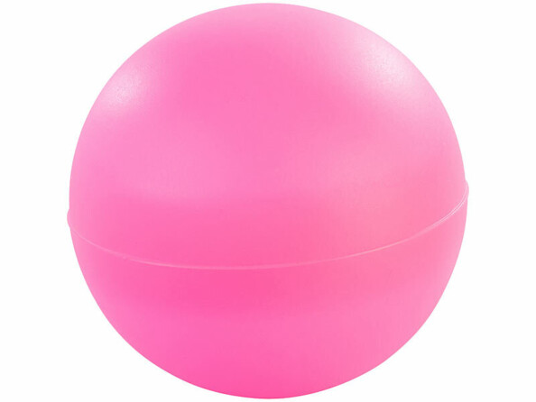 bombe à eau réutilisable Ø 6,5 cm en silicone rose fermée